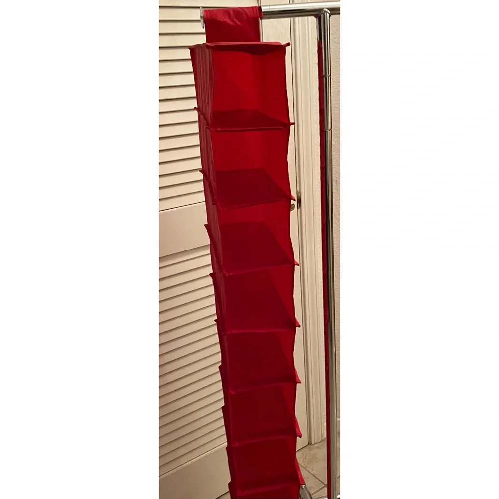 LILLIAN VERNON Children's Nylon Hanging Closet Shoe Shelves Vintage 90s
